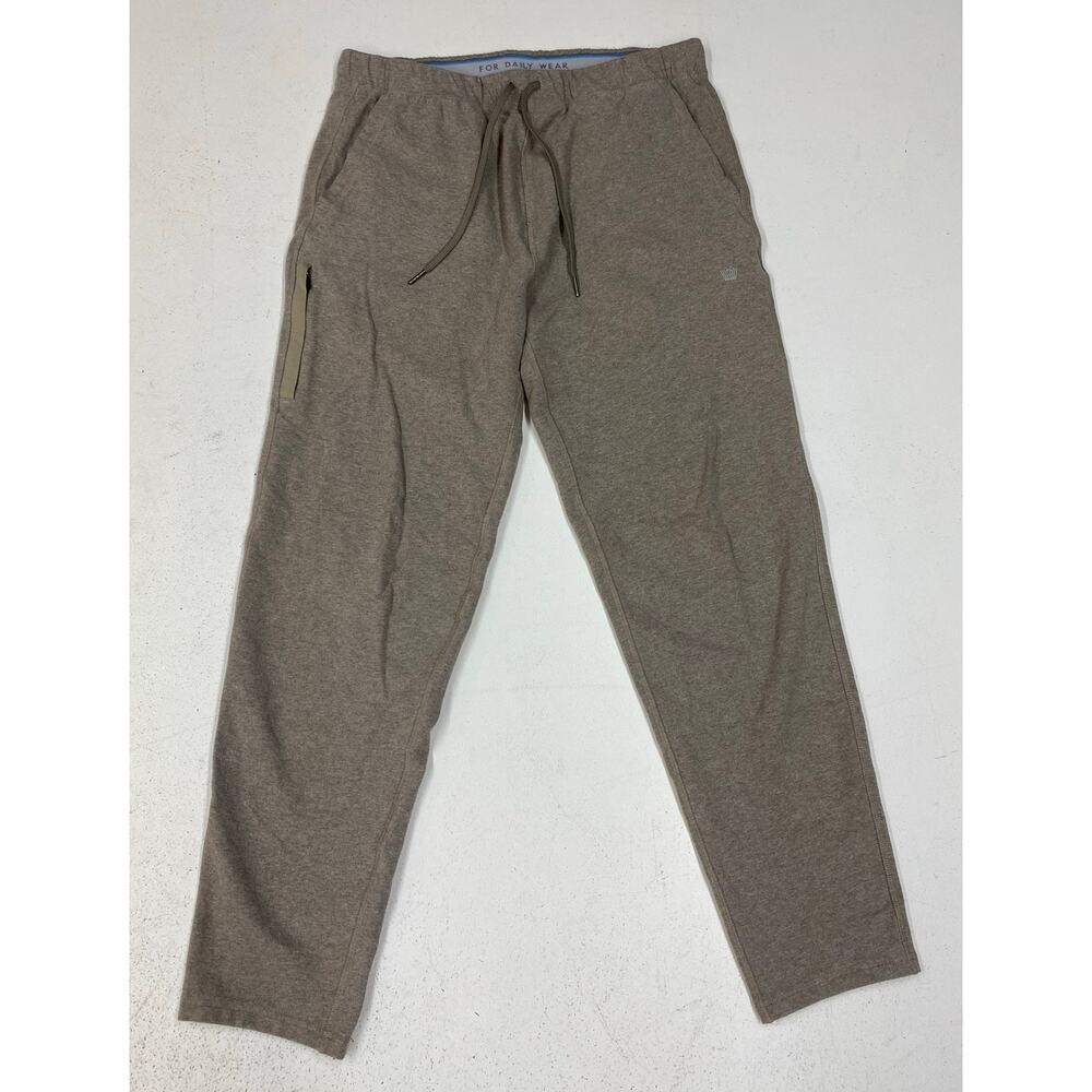 Men Mack Weldon ACE Straight Leg fleece drawstring cotton sweatpants L